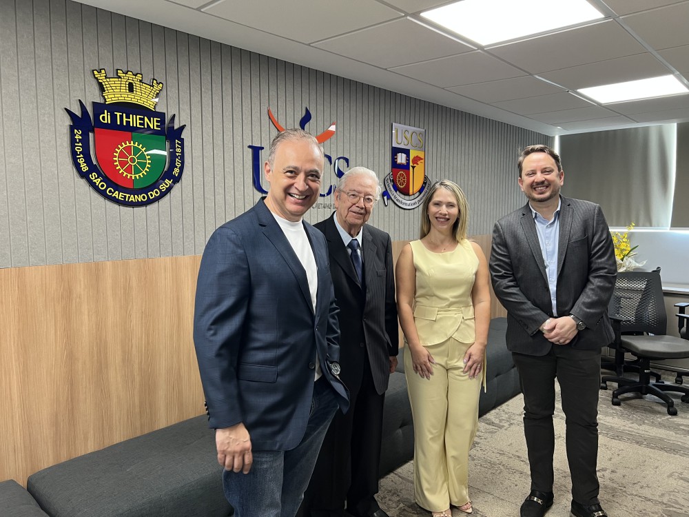 Da esquerda para a direita: Sergio Tannuri, João da Costa Faria, Rosi Molitor e Leandro Prearo